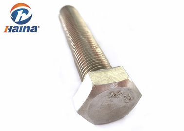 DIN931 Paslanmaz Çelik 304 316 Fabrika fiyatı için Yüksek Kaliteli Altıgen Başlı Cıvata