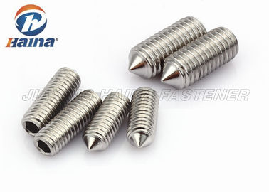 Karbon Çelik / Paslanmaz Çelik Makina Vidalar DIN914 M3 Konu Singlem - M8