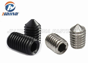 Karbon Çelik / Paslanmaz Çelik Makina Vidalar DIN914 M3 Konu Singlem - M8