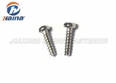 316 Paslanmaz Çelik Makina Vidalar Çap 2mm 6mm ile Pan Başkanı - 65mm Konu