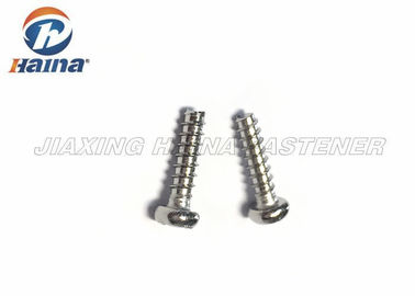 316 Paslanmaz Çelik Makina Vidalar Çap 2mm 6mm ile Pan Başkanı - 65mm Konu