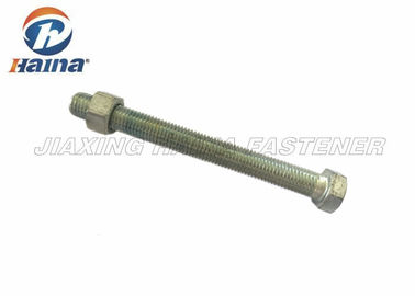 Hex Başkanı Cıvata Sıcak daldırma DIN933 M12x130 Gr.8.8 Hex Cap Vidalar Galvaniz