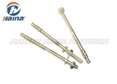 Yuvarlak Başlı M6 * 100 A2 A4 Paslanmaz Çelik Katı Beton Kama Ankrajları