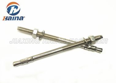 Yuvarlak Başlı M6 * 100 A2 A4 Paslanmaz Çelik Katı Beton Kama Ankrajları