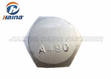 Ağır Hex Yapısal Cıvata ASTM A490 / A490M, Siyah Metrik Hex Cıvata M24 X 100