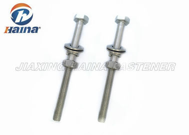 Paslanmaz Çelik 304 316 M20 X 90mm Altıgen Başlı Cıvata ve Pullar ile Somunlar