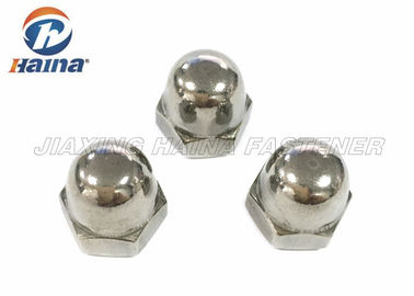 Yüksek Mukavemet Fasteners için Yapı Dekorasyon Hex Başkanı Kuruyemiş SS304 / SS316