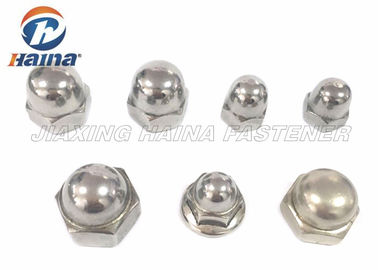 Yüksek Mukavemet Fasteners için Yapı Dekorasyon Hex Başkanı Kuruyemiş SS304 / SS316