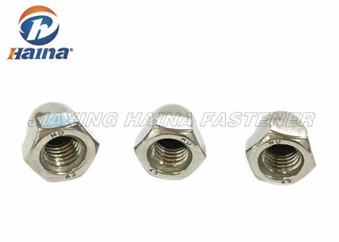 Yüksek Mukavemet Fasteners için Yapı Dekorasyon Hex Başkanı Kuruyemiş SS304 / SS316