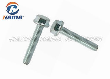 M3 - M80 DIN 6921 Sınıf 4.8 Makineler İçin Tam Dişli Altıgen Flanşlı Cıvatalar