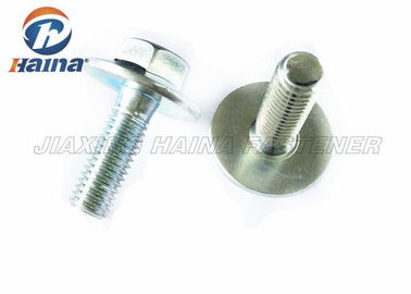 Sol Tam Konu Hex Başkanı Cıvata UNC Mavi Çinko Kaplama DIN 6921 10.9 Sınıf