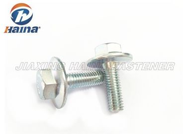 M8 X 25 Karbon Çelik Altıgen Başlı Flanş Cıvatası Özelleştirilmiş Sol İplik / Sağ İplik