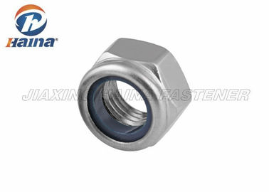 Paslanmaz Çelik 304 DIN985 DIN982 Metrik Thead Hex Naylon İç Kilit Somunları