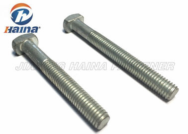 Demiryolu Olmayan Standart Özel Bağlantı Elemanları Düz ​​Finish Sınıf 4.8 T Bolt Hammer Başkanı