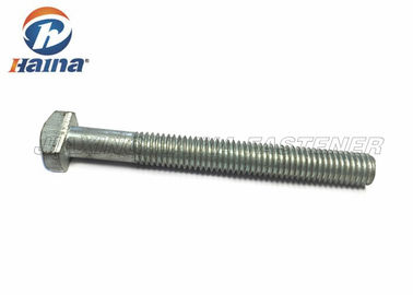 Demiryolu Olmayan Standart Özel Bağlantı Elemanları Düz ​​Finish Sınıf 4.8 T Bolt Hammer Başkanı