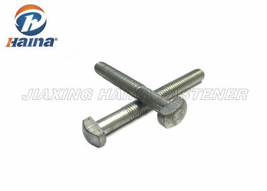 Demiryolu Olmayan Standart Özel Bağlantı Elemanları Düz ​​Finish Sınıf 4.8 T Bolt Hammer Başkanı