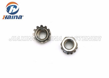 Paslanmaz Çelik 304 316 Düz Renkli K-Lock Somunlar, İplik Pullu