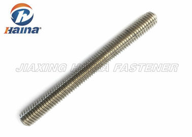 DIN 976 Paslanmaz Çelik SS304 SS316 M2-M72 Tam Dişli Çubuk