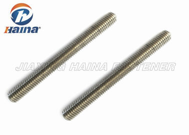 DIN 976 Paslanmaz Çelik SS304 SS316 M2-M72 Tam Dişli Çubuk