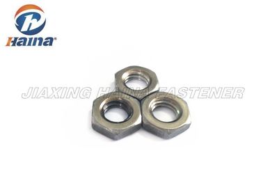 En Geniş Uygulama ANSI B18.2.4.5m Ağır Hex Jam Nut Karbon Çelik GR4 / Gr8