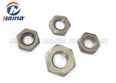 En Geniş Uygulama ANSI B18.2.4.5m Ağır Hex Jam Nut Karbon Çelik GR4 / Gr8