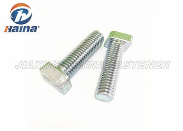Sınıf 8.8 Paslanmaz Çelik Hex Galvanizli DIN 186 T Başlı Cıvata, Kare Boyunlu
