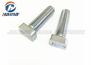 Sınıf 8.8 Paslanmaz Çelik Hex Galvanizli DIN 186 T Başlı Cıvata, Kare Boyunlu
