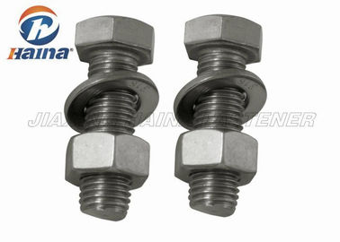 GB Yarım Dişli Altıgen Başlı ss304 ss316 M4-M36 Başlı Cıvata Ve Somun