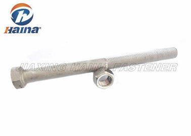 çözüm ısıl işlem DIN931 A4-70 Paslanmaz Çelik Altıgen Başlı Cıvatalar