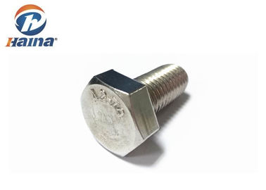M8 M6 Paslanmaz Çelik 304 316 Altıgen Başlı Cıvata ve Somunlar