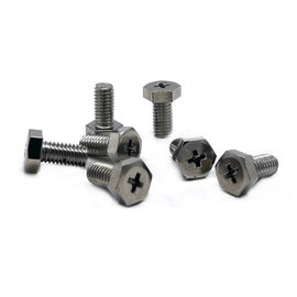 SS304 / 316 Çapraz Gömme Altıgen Başlı Phillips Makine Vidaları