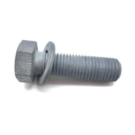 Sınıf 5.8 6.8 M24 M30 HDG Elektrik Güç Hex Soket Başlı Cıvata