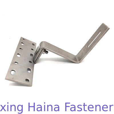 Kum püskürtme DIN 603 OEM Güneş Enerjili Montaj Aksesuarları Kiremit Çatı Kancası