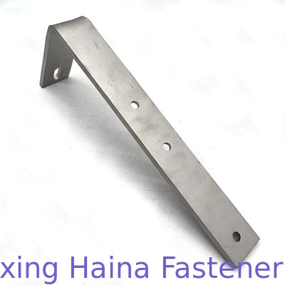 Büyük Düz Açı Paslanmaz Çelik L Şekli Köşe güneş paneli montaj Braketi