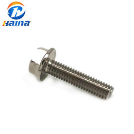 50mm Length Plain Color DIN6921 Stainless Steel 304 316 Hex Flange Bolt